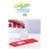 12li Kapaklı Yapışmaz Silikon Tabanlı Plastik Küp Buz Kalıbı