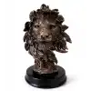13x9 cm Polyester Aslan Büstü