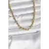 14K Gold Renk Kaplama Burgu Model CM Kadın Kolye
