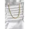 14K Gold Renk Kaplama Burgu Model CM Kadın Kolye