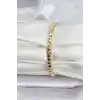 14K Gold Renk Kaplama Kalp Model CM Kadın Bileklik