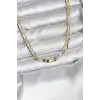 14K Gold Renk Kaplama Model CM Kadın Kolye
