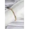 14K Gold Renk Kaplama Zincir Model CM Kadın Bileklik