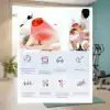 150w Kızılötesi (infrared) Isıtıcılı Fizik Tedavi Lambası (Kırmızı Işık) E27 (Kalın Duy)