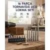 16 Parça Bits, Adaptör Ve Tornavida Ucu Seti