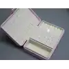 16x11 cm Deri Kaplamalı Makyaj Ve Takı Kutusu