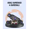 170° Geniş Açı 4 Kameralı Araç Kamerası Hareket Algılamalı