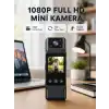 180 Derece Dönebilen Mini Kamera Full HD TFT Ekran Hareket Sensörlü (Kopya)