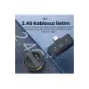 2 Adet Profesyonel Kablosuz Yaka Mikrofonu Lighting Uyumlu Manyetik Klipsli