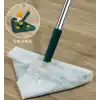 2 Bezli Üçgen Çek Çekli Mop Islak Mendil Uyumlu 150 cm
