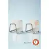 2li Banyo ve Mutfak Askı Seti - SUS304 Çelik Ultra Güçlü Yapışkanlı Askı