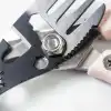 2li Paket Taktiksel Spork Kaşık Çatal - 5 Fonksiyonlu - Paslanmaz Çelik