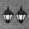 Solar Cob Led Sensörlü Duvar Lambası
