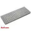 2000 Adet 4x4 Mm Yuvarlak Neodyum Mıknatıs