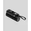 2000mAh Mini Powerbank Dahili Konektörlü PD 20W