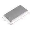 20×10×2 mm N35 Neodyum Mıknatıs – Köşeli, Nikel Kaplama (50’li Set)