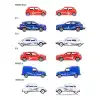 212055011 Majorette French Touch Premium Arabalar