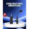 2.4 GHz Düşük Gecikmeli Kablosuz Ses Kayıt Mikrofonu
