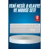 2.4 Ghz Wireless Kablosuz Klavye Mouse Seti Tv Pc Uyumlu