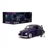 253255076 Jada Wednesday Volkswagen Beetle 1 24