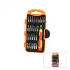 28pcs Saatçi Telefon Bits Tornavida Seti 27pcs Uç + 1-t.vida Sapı Bx40