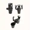 2’si 1 Arada Ayarlanabilir Araç Bardak Tutucu, Genişleyebilir Üst Kısım 3”-6.2”, Şişe Adaptörü, Araba Organizatörü, Dayanıklı Taban, Ramblers Hydroflask Uyumlu, Modern Araç Düzenleyic