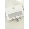 3 Adet Nazar Zirkon Taşlı Küpe