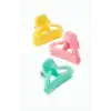 3 Adet Oval Mandal Toka 2 cm