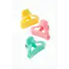 3 Adet Oval Mandal Toka 2 cm