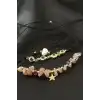 3 Adet Yıldız Kırık Doğaltaş Bileklik