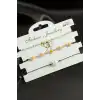 3 Adet Yıldız Mineli Kum Boncuk Bileklik