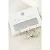 3 Adet Yıldız Zirkon Taşlı Küpe