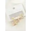 3 Adet Yıldız Zirkon Taşlı Küpe