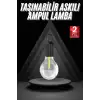 3 Farklı Mod LEDli Şarjlı Asma Kancalı Kamp Lambası Taşınabilir Ampul