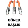 3 İn 1 Süper Hızlı Şarj Kablosu Android ve İOS Uyumlu Silikon Şarj Kablosu