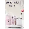 3 Kordonlu Dokunmatik Ekran Akıllı Saat ve 2.Nesil Kablosuz Bluetooth Kulaklık ANC/ENC