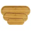 3lü Oval Sunum Tabağı Seti
