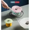 3lü Vakumlu Silikon Kapak Seti