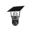 3 MP + 3 MP Çift Lens Solar TF Kart Girişli 4G Kamera