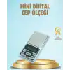 300 Gr Hassas Cep Terazisi Mavi Işıklı LCD Ekranlı