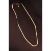 316L Çelik Altın Renk 60 cm İtalyan Zincir Kolye