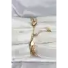 316L Çelik Gold Renk 3lü Kadın Bileklik