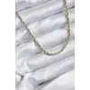 316L Çelik Gold Renk 60 cm Burgu Model Kadın Kolye