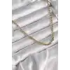 316L Çelik Gold Renk Kadın Kolye