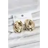 316L Çelik Gold Renk Vintage Model Kadın Küpe