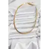 316L Çelik Gold Renk Zincir Kadın Kolye