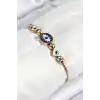 316L Çelik Göz Charm Model Gold Renk Kadın Bileklik