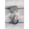 316L Çelik Gümüş Renk Sallantı Kova Burç Model Nomination Charm