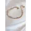 316L Çelik Mix Renk Minimal Toplu Kadın Bileklik