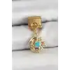 316L Çelik Sallantılı Ay Ve Güneş Model Gold Renk Nomination Charm